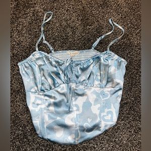 pacsun corset tank top